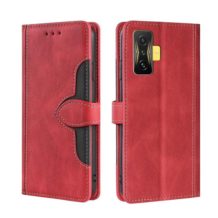 Stitching Skin Feel Magnetic Buckle Horizontal Flip PU Leather Case, For Xiaomi Redmi K50 Gaming/Poco F4 GT, For Xiaomi Redmi Note 11 4G Global/Redmi Note 11S, For Xiaomi Redmi Note 11 Pro 4G Global/Redmi Note11 Pro 5G Global, For Xiaomi 12 Pro
