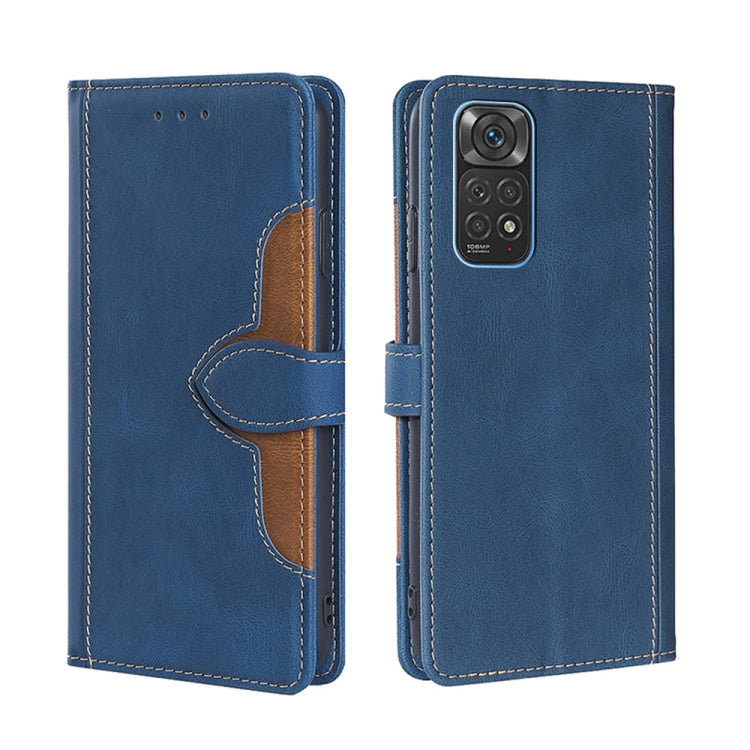 Stitching Skin Feel Magnetic Buckle Horizontal Flip PU Leather Case, For Xiaomi Redmi K50 Gaming/Poco F4 GT, For Xiaomi Redmi Note 11 4G Global/Redmi Note 11S, For Xiaomi Redmi Note 11 Pro 4G Global/Redmi Note11 Pro 5G Global, For Xiaomi 12 Pro