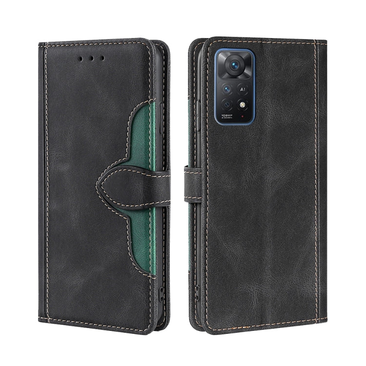 Stitching Skin Feel Magnetic Buckle Horizontal Flip PU Leather Case, For Xiaomi Redmi K50 Gaming/Poco F4 GT, For Xiaomi Redmi Note 11 4G Global/Redmi Note 11S, For Xiaomi Redmi Note 11 Pro 4G Global/Redmi Note11 Pro 5G Global, For Xiaomi 12 Pro