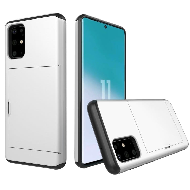 Shockproof Rugged Armor Protective Case with Card Slot, For Samsung Galaxy S20, For Samsung Galaxy S20+, For Samsung Galaxy S20 Ultra