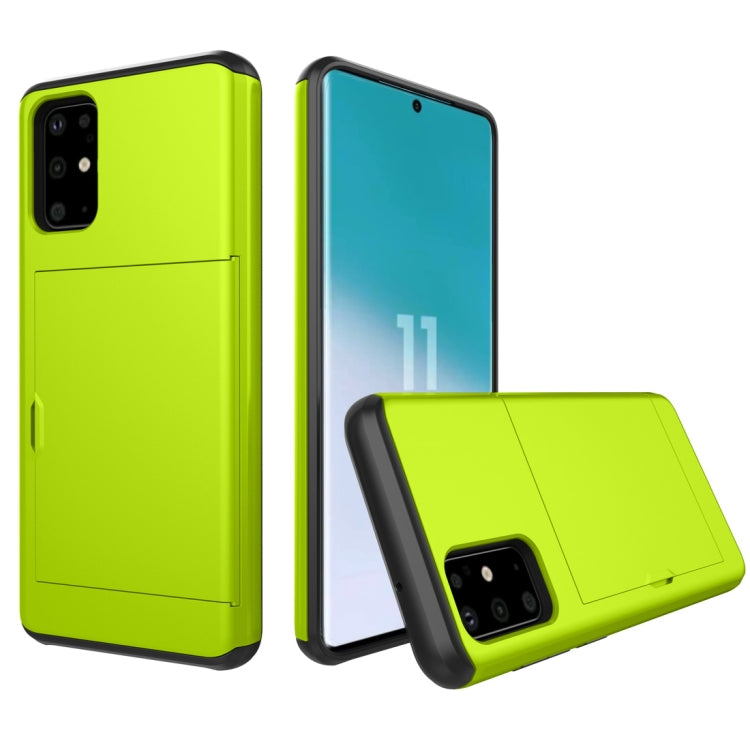 Shockproof Rugged Armor Protective Case with Card Slot, For Samsung Galaxy S20, For Samsung Galaxy S20+, For Samsung Galaxy S20 Ultra