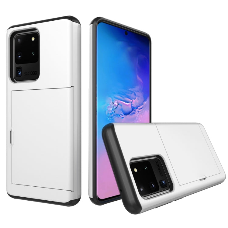 Shockproof Rugged Armor Protective Case with Card Slot, For Samsung Galaxy S20, For Samsung Galaxy S20+, For Samsung Galaxy S20 Ultra