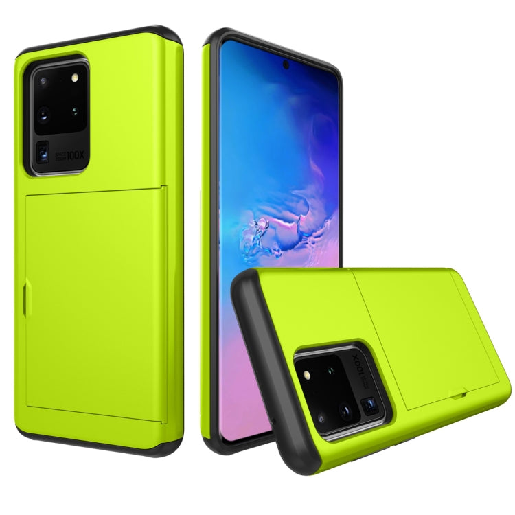 Shockproof Rugged Armor Protective Case with Card Slot, For Samsung Galaxy S20, For Samsung Galaxy S20+, For Samsung Galaxy S20 Ultra