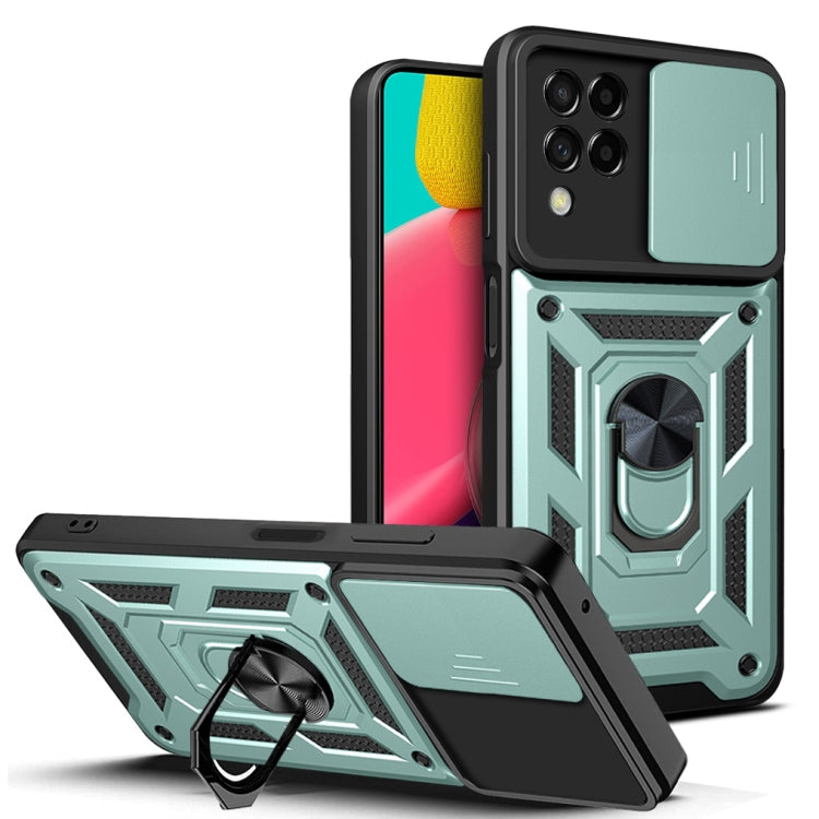 Sliding Camera Cover Design TPU + PC Phone Case, For OnePlus Nord N20 5G, For Samsung Galaxy M53 5G