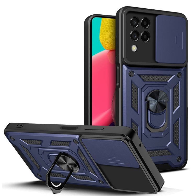 Sliding Camera Cover Design TPU + PC Phone Case, For OnePlus Nord N20 5G, For Samsung Galaxy M53 5G