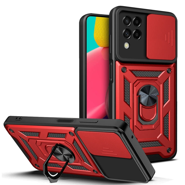 Sliding Camera Cover Design TPU + PC Phone Case, For OnePlus Nord N20 5G, For Samsung Galaxy M53 5G