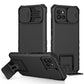 Stereoscopic Holder Sliding Camshield Phone Case, For Samsung Galaxy A02s US, For Samsung Galaxy A02s EU, For Samsung Galaxy A03 164mm, For Samsung Galaxy A03 166mm, For Samsung Galaxy A03s EU, For Samsung Galaxy A12 5G