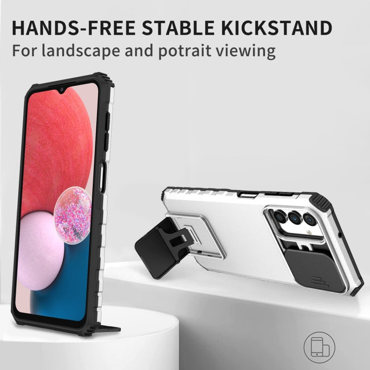 Stereoscopic Holder Sliding Camshield Phone Case, For Samsung Galaxy A13, For Samsung Galaxy A33 5G, For Samsung Galaxy A53 5G