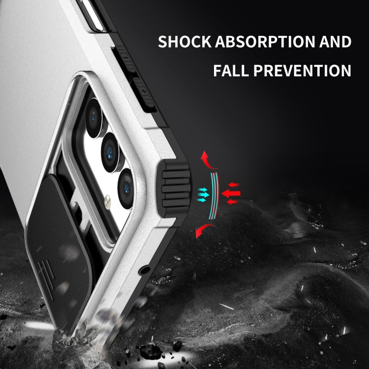Stereoscopic Holder Sliding Camshield Phone Case, For Samsung Galaxy A13, For Samsung Galaxy A33 5G, For Samsung Galaxy A53 5G