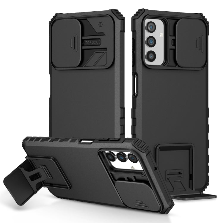 Stereoscopic Holder Sliding Camshield Phone Case, For Samsung Galaxy A13, For Samsung Galaxy A33 5G, For Samsung Galaxy A53 5G