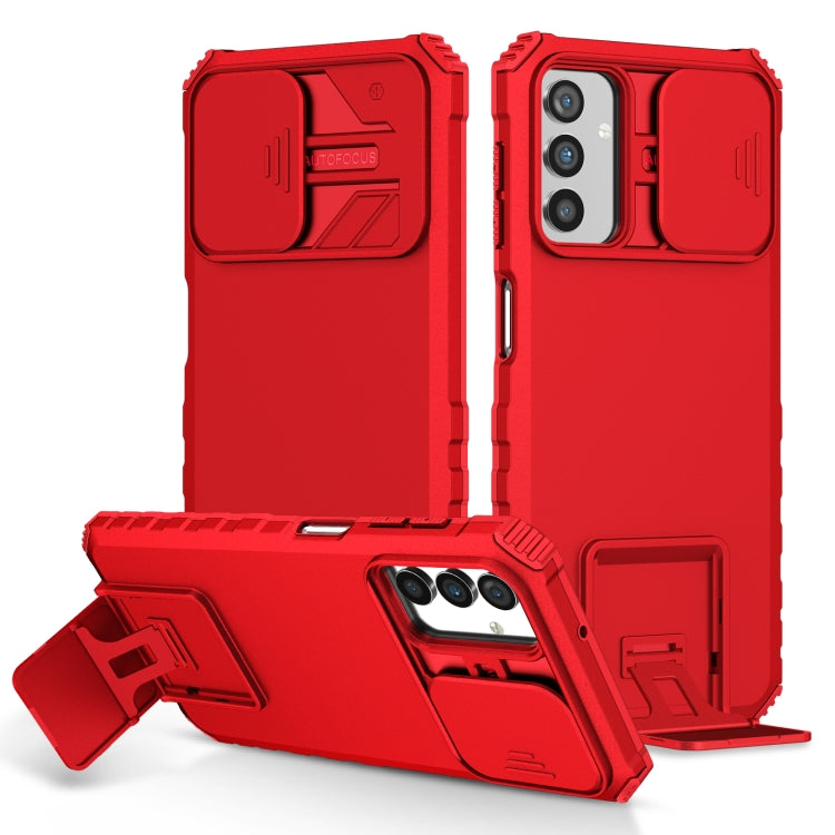 Stereoscopic Holder Sliding Camshield Phone Case, For Samsung Galaxy A13, For Samsung Galaxy A33 5G, For Samsung Galaxy A53 5G