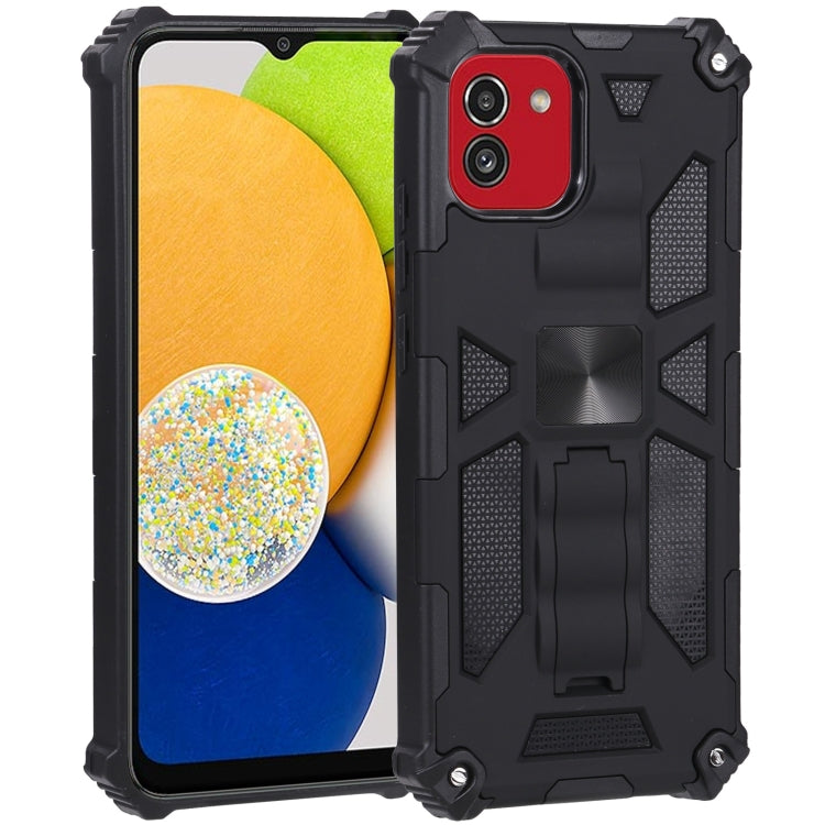 Armor Kickstand TPU + PC Magnetic Phone Case, For Xiaomi Redmi Note 11 Pro 4G / 5G Global, For Samsung Galaxy A03 Core, For Samsung Galaxy A03 EU 164mm