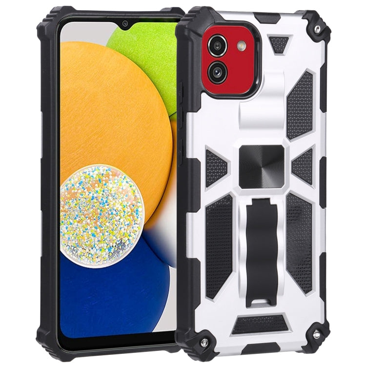 Armor Kickstand TPU + PC Magnetic Phone Case, For Xiaomi Redmi Note 11 Pro 4G / 5G Global, For Samsung Galaxy A03 Core, For Samsung Galaxy A03 EU 164mm