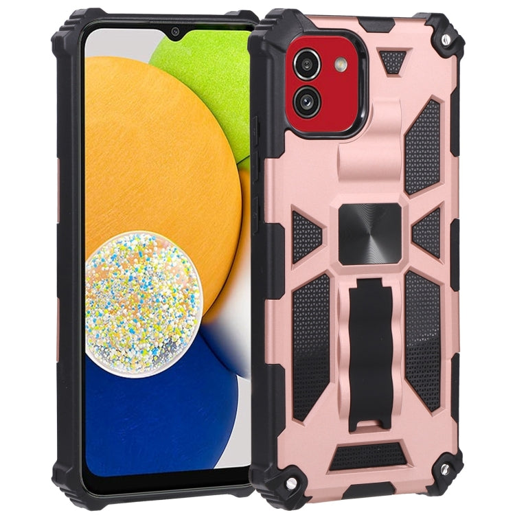 Armor Kickstand TPU + PC Magnetic Phone Case, For Xiaomi Redmi Note 11 Pro 4G / 5G Global, For Samsung Galaxy A03 Core, For Samsung Galaxy A03 EU 164mm