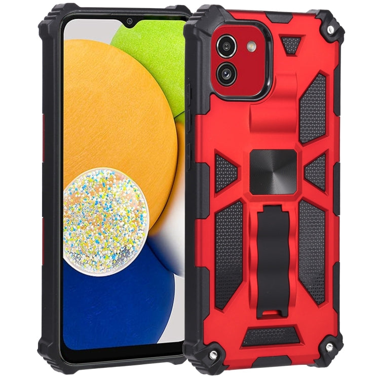 Armor Kickstand TPU + PC Magnetic Phone Case, For Xiaomi Redmi Note 11 Pro 4G / 5G Global, For Samsung Galaxy A03 Core, For Samsung Galaxy A03 EU 164mm