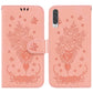Butterfly Rose Embossed Leather Phone Case