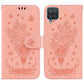 Butterfly Rose Embossed Leather Phone Case