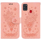 Butterfly Rose Embossed Leather Phone Case