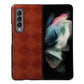 Weave Plaid PU Phone Case, For OPPO Reno8 5G, For OPPO Reno8 Pro+, For OPPO Reno8 Pro, For Samsung Galaxy Z Fold4