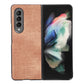 Brugg Texture PU+TPU+PC Shockproof Phone Case, For Samsung Galaxy Z Fold4