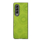 Sunflower Pattern PU+TPU+PC Shockproof Phone Case, For Samsung Galaxy Z Fold4