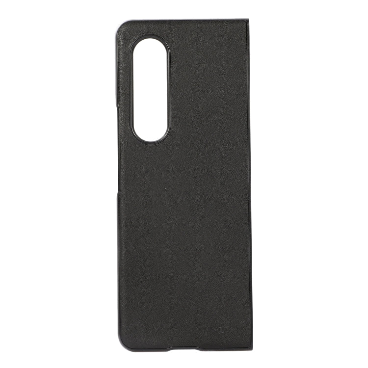Sheep Texture Genuine Leather Phone Case, For Samsung Galaxy Z Fold4