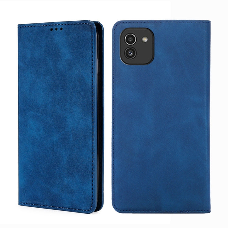 Skin Feel Magnetic Horizontal Flip Leather Phone Case, For Samsung Galaxy A03 EU Edition 166mm, For Samsung Galaxy A23 5G, For Samsung Galaxy M33 5G, For Samsung Galaxy M53 5G, For OnePlus ACE/10R, For OnePlus Nord CE 2 5G