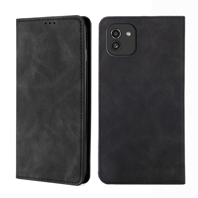 Skin Feel Magnetic Horizontal Flip Leather Phone Case, For Samsung Galaxy A03 EU Edition 166mm, For Samsung Galaxy A23 5G, For Samsung Galaxy M33 5G, For Samsung Galaxy M53 5G, For OnePlus ACE/10R, For OnePlus Nord CE 2 5G