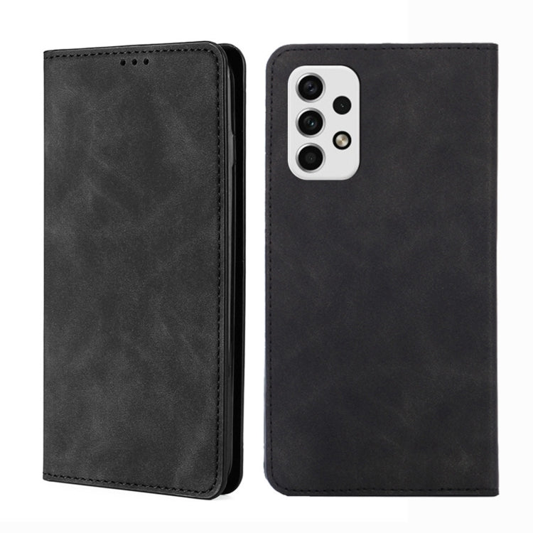 Skin Feel Magnetic Horizontal Flip Leather Phone Case, For Samsung Galaxy A03 EU Edition 166mm, For Samsung Galaxy A23 5G, For Samsung Galaxy M33 5G, For Samsung Galaxy M53 5G, For OnePlus ACE/10R, For OnePlus Nord CE 2 5G