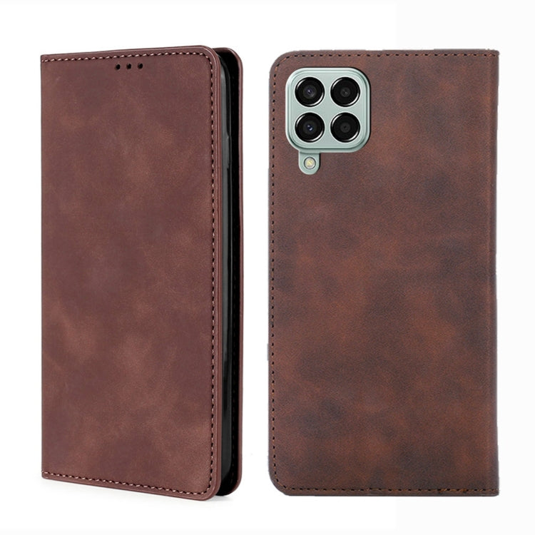 Skin Feel Magnetic Horizontal Flip Leather Phone Case, For Samsung Galaxy A03 EU Edition 166mm, For Samsung Galaxy A23 5G, For Samsung Galaxy M33 5G, For Samsung Galaxy M53 5G, For OnePlus ACE/10R, For OnePlus Nord CE 2 5G