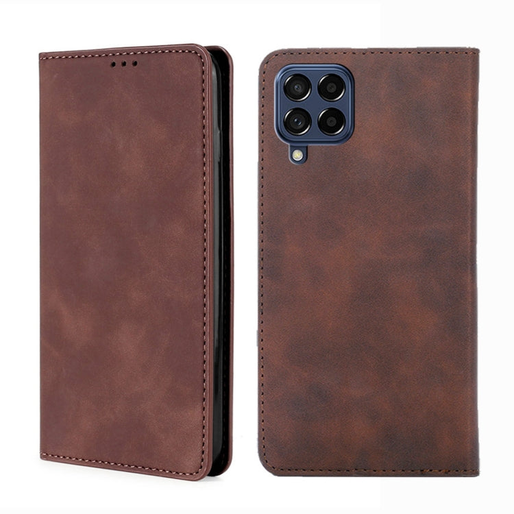 Skin Feel Magnetic Horizontal Flip Leather Phone Case, For Samsung Galaxy A03 EU Edition 166mm, For Samsung Galaxy A23 5G, For Samsung Galaxy M33 5G, For Samsung Galaxy M53 5G, For OnePlus ACE/10R, For OnePlus Nord CE 2 5G