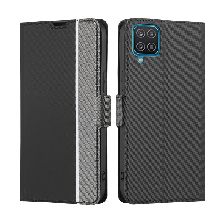 Twill Texture Side Button Leather Phone Case