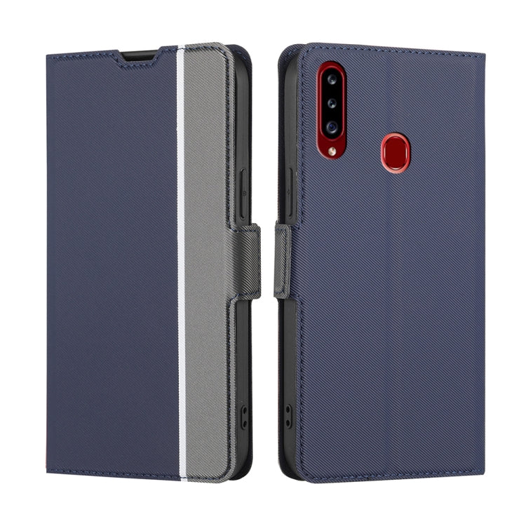 Twill Texture Side Button Leather Phone Case