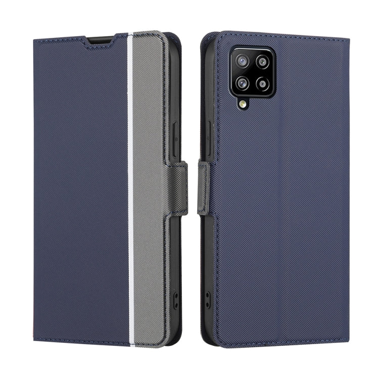 Twill Texture Side Button Leather Phone Case