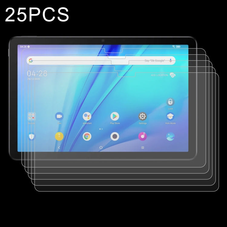 25 PCS 9H 2.5D Explosion-proof Tempered Tablet Glass Film For TCL Tab 10s / Enjoy 2 / T10 / T10S / Honor X8 / Honor 8 Lite / Lenovo K10C X6E6F / Teclast P30T, For Tesla 15.6 (25 PCS)����������������������������������������������������������������������...