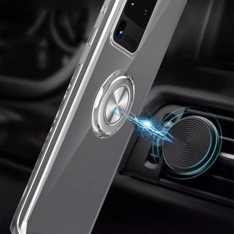 Ultra-thin TPU Protective Case with 360 Degree Rotation Holder, For Galaxy S20, For Galaxy S20 Ultra, For Huawei P40 Pro