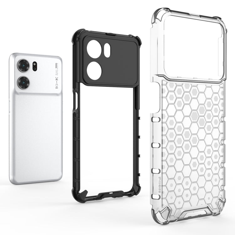 Shockproof Honeycomb PC + TPU Phone Case, For OPPO K10 5G China, For OPPO K10 Pro 5G China, For vivo S15e, For vivo S15 5G China, For vivo S15 Pro 5G China, For Samsung Galaxy M53 5G, For Xiaomi 12 Lite 5G Eurasian Ver, For OnePlus Ace 5G��������������...