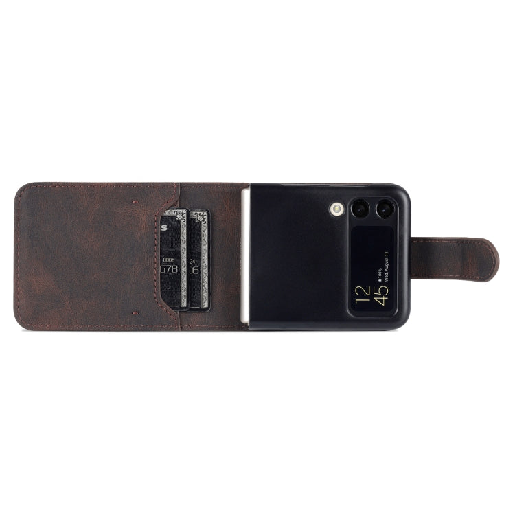 AZNS Dream II Skin Feel PU+TPU Horizontal Flip PU Phone Case, For Samsung Galaxy Z Flip4