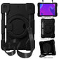 Silicone + PC Full Body Protection Tablet Case With Holder & Strap
