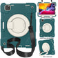 Silicone + PC Full Body Protection Tablet Case With Holder & Strap