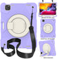 Silicone + PC Full Body Protection Tablet Case With Holder & Strap