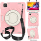 Silicone + PC Full Body Protection Tablet Case With Holder & Strap