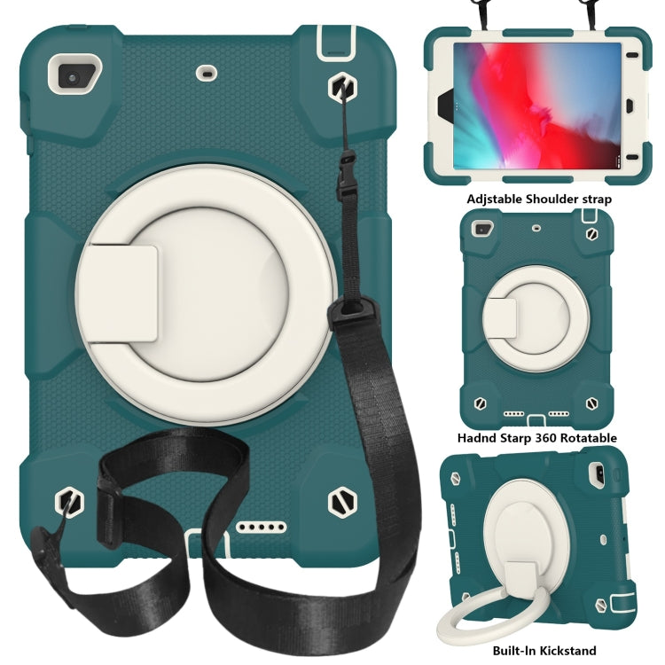 Silicone + PC Full Body Protection Tablet Case With Holder & Strap