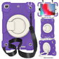 Silicone + PC Full Body Protection Tablet Case With Holder & Strap