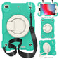 Silicone + PC Full Body Protection Tablet Case With Holder & Strap