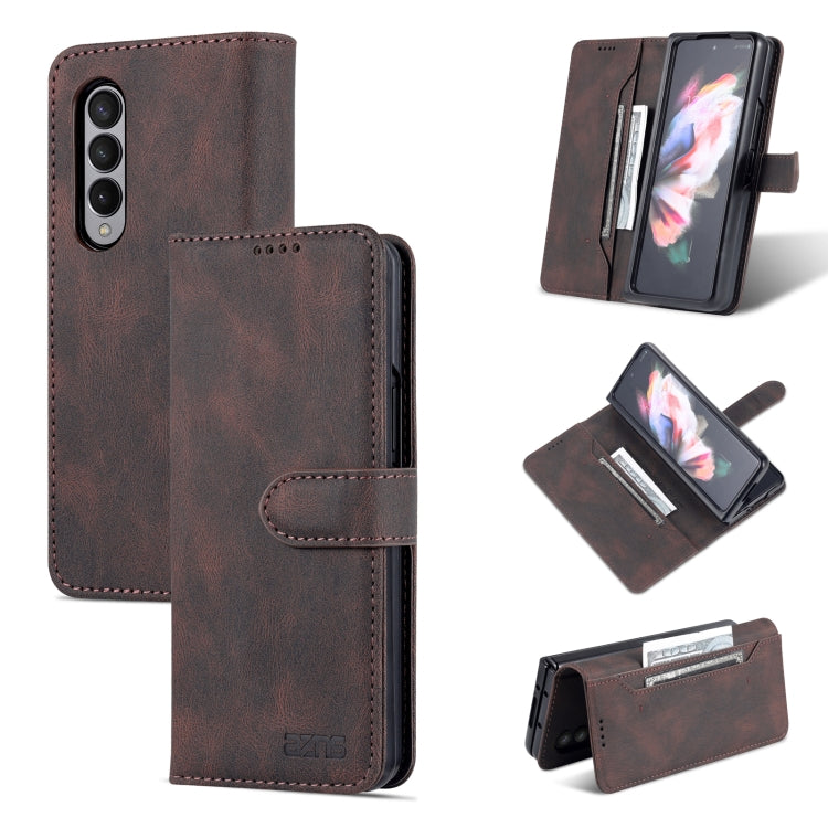 AZNS Dream II Skin Feel PU+TPU Horizontal Flip PU Phone Case, For Samsung Galaxy Z Fold4
