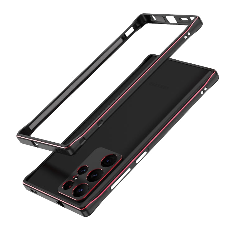 Aurora Series Lens Protector + Metal Frame Protective Phone Case