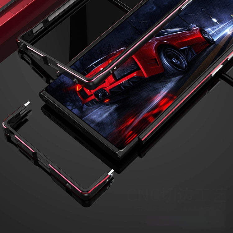 Aurora Series Lens Protector + Metal Frame Protective Phone Case