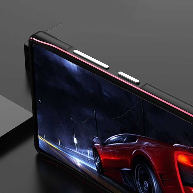 Aurora Series Lens Protector + Metal Frame Protective Phone Case