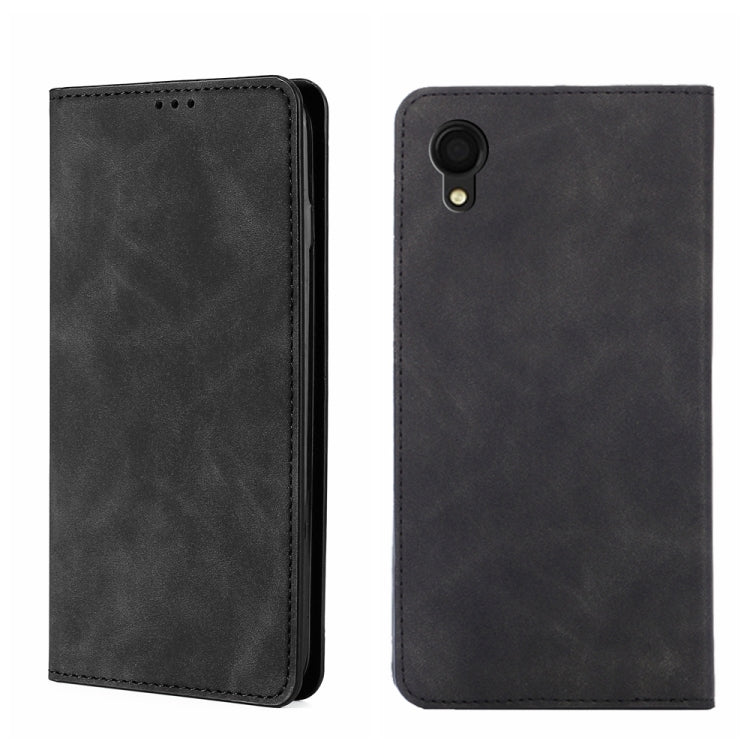 Skin Feel Magnetic Horizontal Flip Leather Phone Case, For Samsung Galaxy A03s 164.2mm, For Samsung Galaxy A03s US Version 165.85mm, For Samsung Galaxy A22 4G, For Samsung Galaxy A22 5G, For Samsung Galaxy A22 5G JP Version, For Samsung Galaxy F52 5G��...